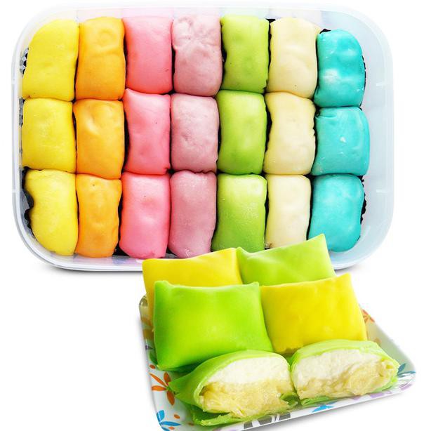 

( BISA COD ) Pancake Durian Mini Rainbow isi 21 Duren Medan BOOM SALE [Kode 1|Kode 2|Kode 3|Kode