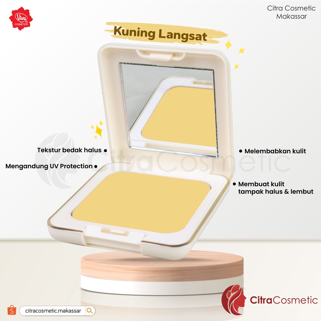 Viva Compact Queen Natural | Kuning Langsat