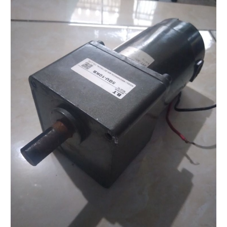 Dc Motor Gearbox 24V Ratio 1:10 100W