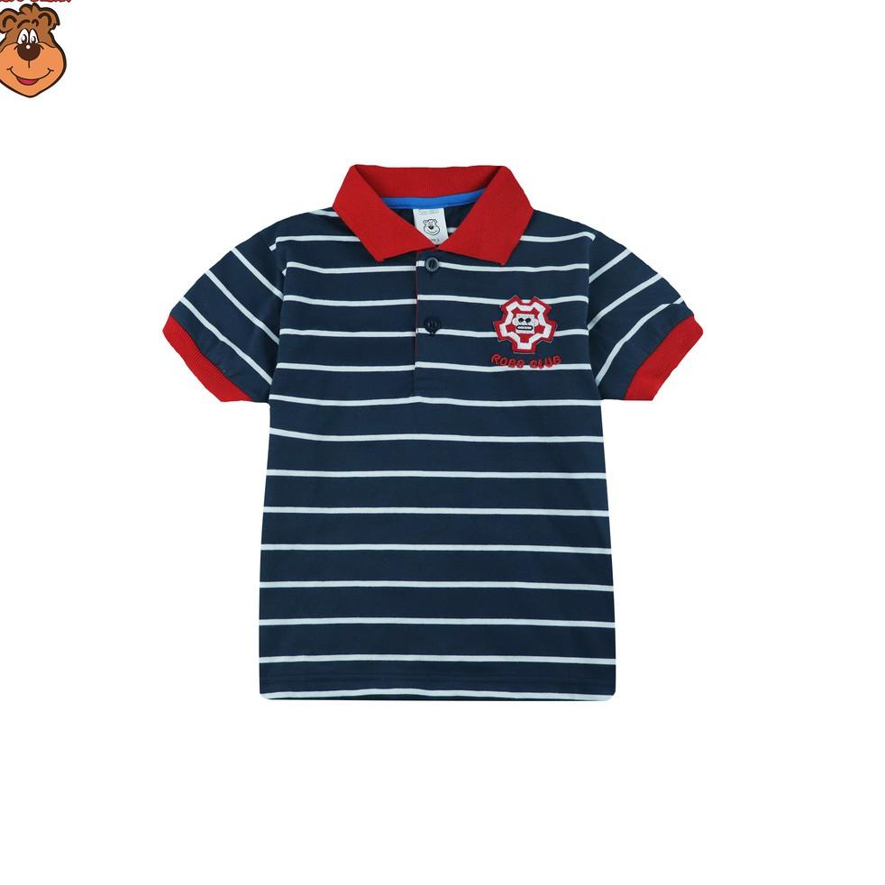 Q1I0  Baju Anak Laki-laki Kaos Anak Polo Shirt ipy Collection Robo Club 6  - 12 tahun 0RV