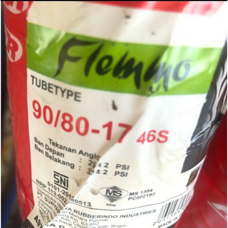 Ban Luar Motor FDR 90 - 80 ring 17 Flemmo