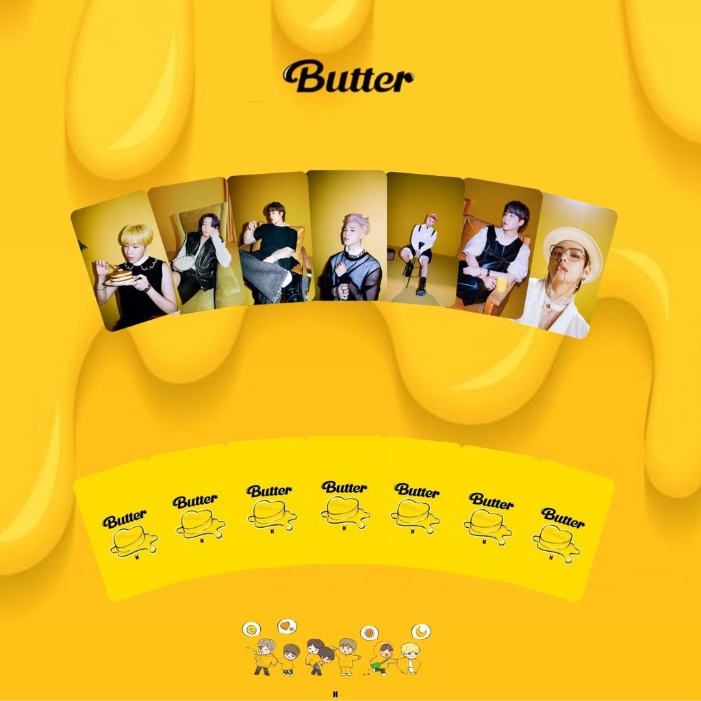 BTS - PhotoCard BUTTER Concept