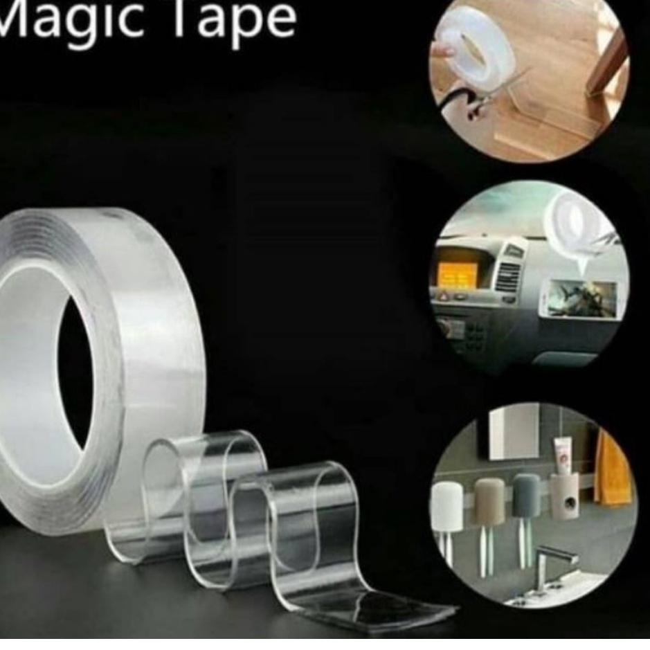 

MALL [300Gram][1m,3m,5m]ISOLASI DINDING LEM DOUBLE TIP SUPER KUAT GRIP TAPE 100 CM LEM grosir