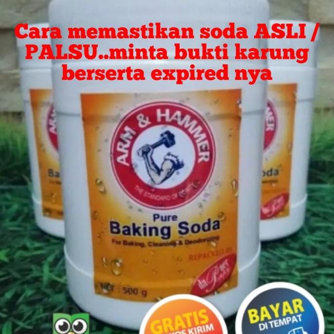 

baking soda 500 gram TERLARIS TERPERCAYA ORIGINAL