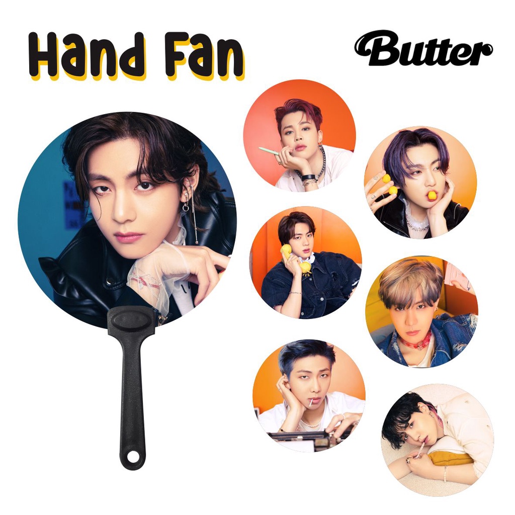 [READY STOCK] KIPAS TANGAN / HANDFAN BTS BUTTER - PERMISSION TO DANCE