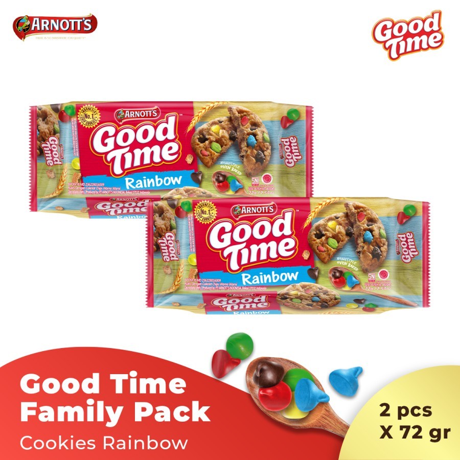 

TWINPACK Good Time Cookies Rainbow!