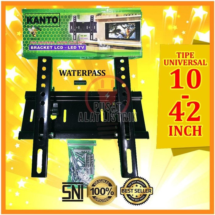 BRAKET TV UNIVERSAL BRACKET LCD / LED 10-42 INCH KANTO