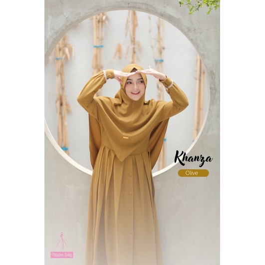 khanza dress set by moslem daily