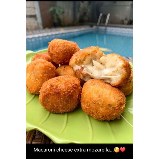 

Makaroni Cheese Ball isi 10