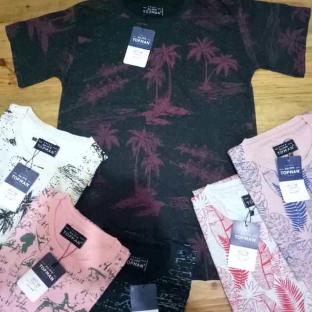 KAOS T'SHIRT TOPMAN ORIGINAL/TOPMAN KAOS/FASHION TOPMAN/KAOS TOPMAN KEREN