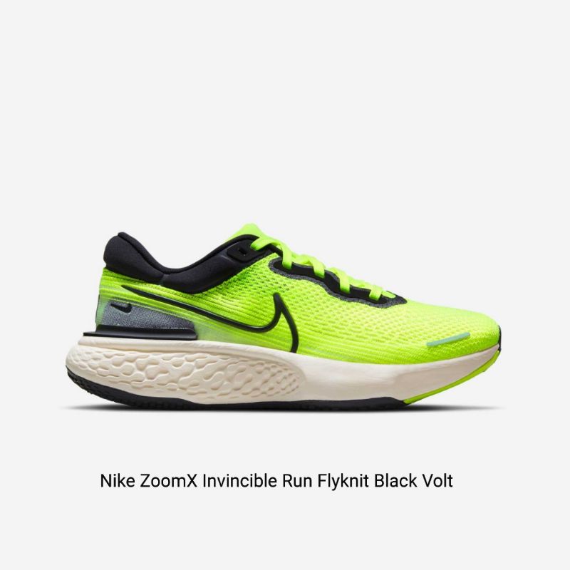 Sepatu Running Nike ZoomX Invincible Run Flyknit Volt Premium