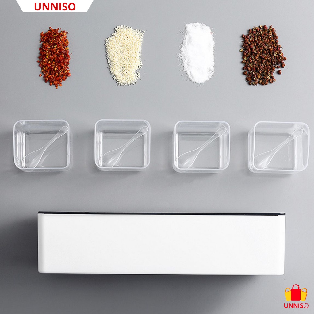 UNNISO - Rak Tempel Tempat Bumbu Dapur RTB1