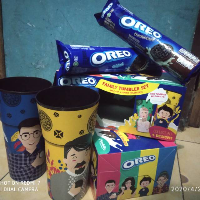 

Oreo mug/ family tumbler 2pcs free mug