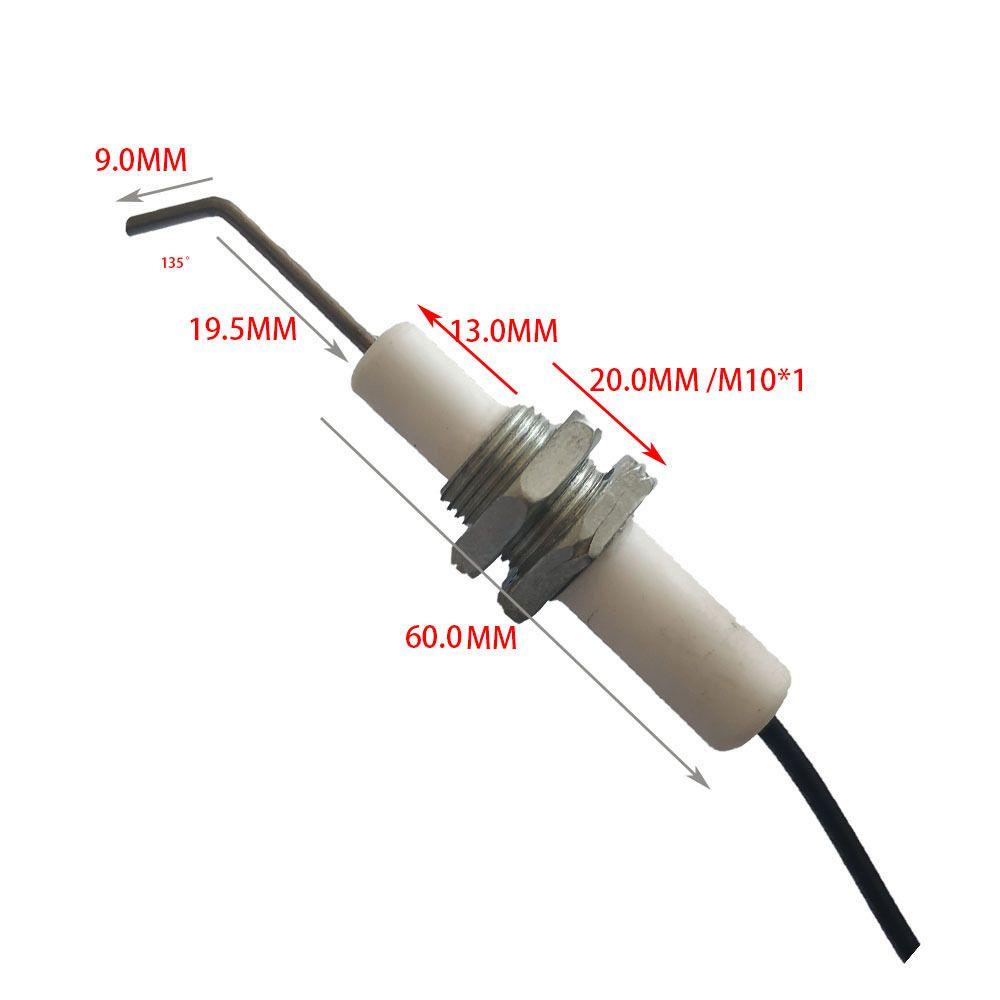 Solighter Thread Ignition Ceramic Electrode Untuk Kawat Busi Universal Panggangan