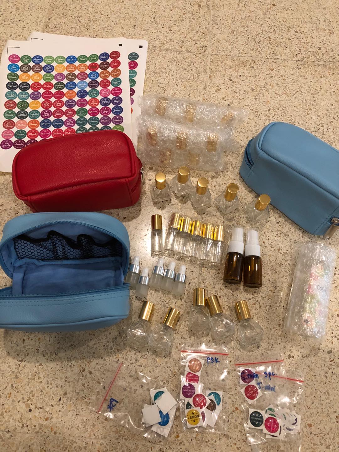 Pouch Oils Isi 6plus - Tas Oil - Pouch Essential Oil - Accessories Oil