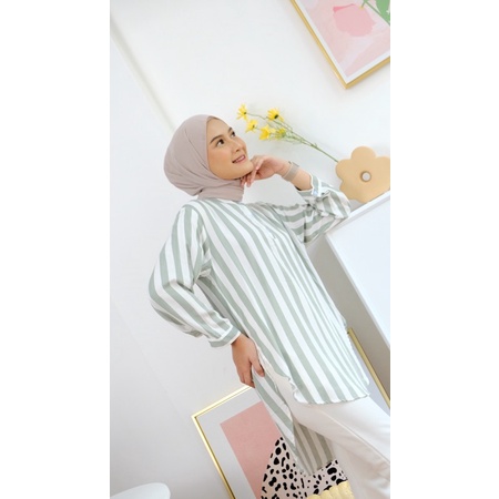 Floral.id Dinza Shirt-Wardah