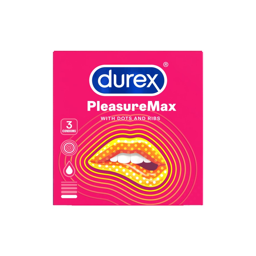 Kondom Durex Pleasure Max Gerigi Dotted Pleasuremax