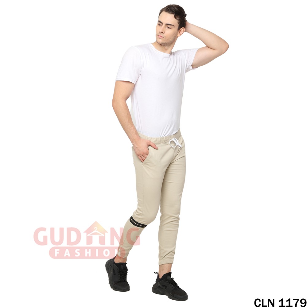 Jogger Strip Premium Celana Jogger Pria Modis - CLN 1179