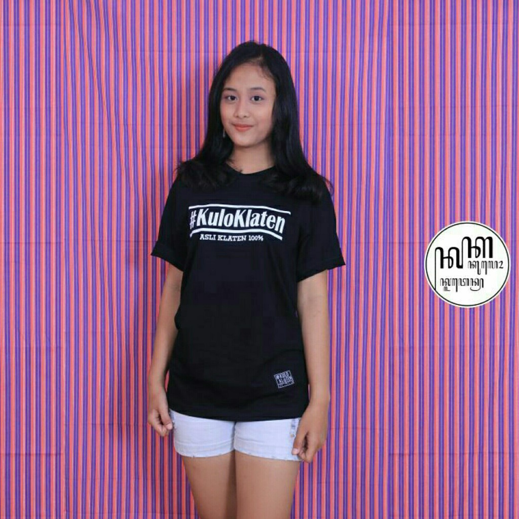 Kulo Klaten T-Shirt - TS001 Asli Klaten 100%