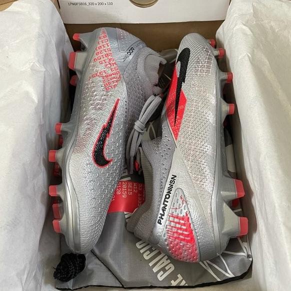 SEPATU BOLA NIKE PHANTOM VSN 2 ELITE FG BOMBER GREY CD4161-906 DCVD32151