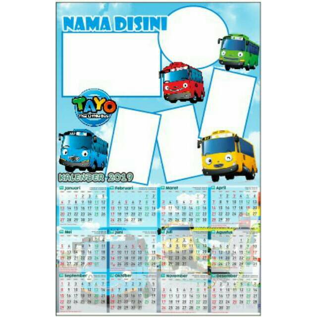  Kalender  Dinding  1 Tahunan 12 bulan 2022 Minim order 10 