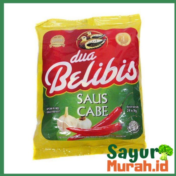 

Saos Sambal Belibis Sachet 1 Pack isi 24