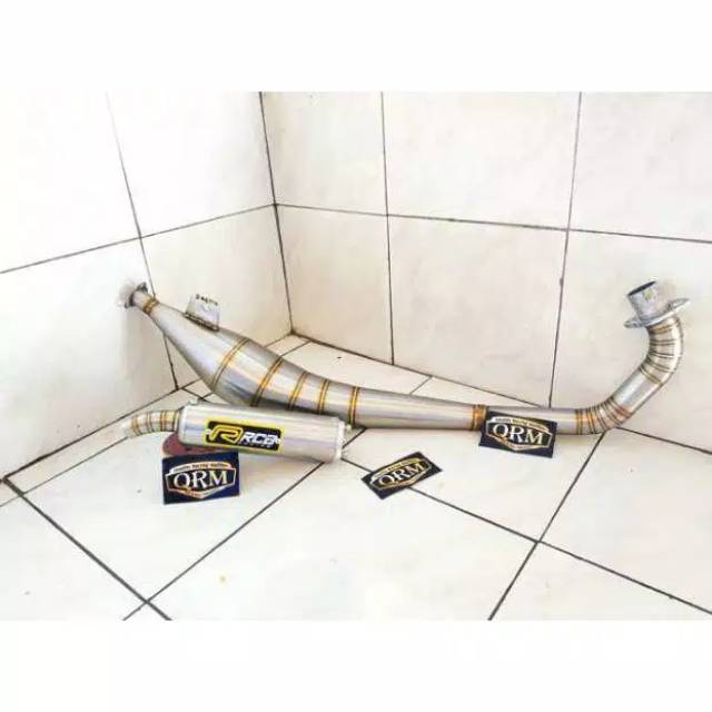 KNALPOT RACING SATRIA 2 TAK STENLIS KNALPOT SATRIA HIU