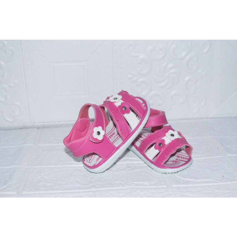 7.7 FLASH SALE! sandal anak cewek bunyi usia 8bln s/d 2tahun (SAL01)