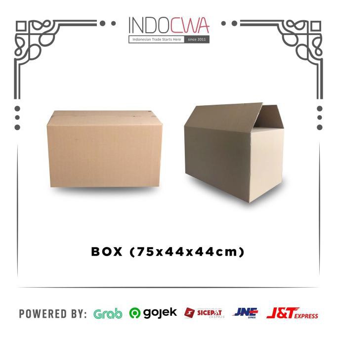 

5Fr6Dty- Kardus Polos Box Karton Murah ( 75 X 44 X 44 ) 7Tttyr6-
