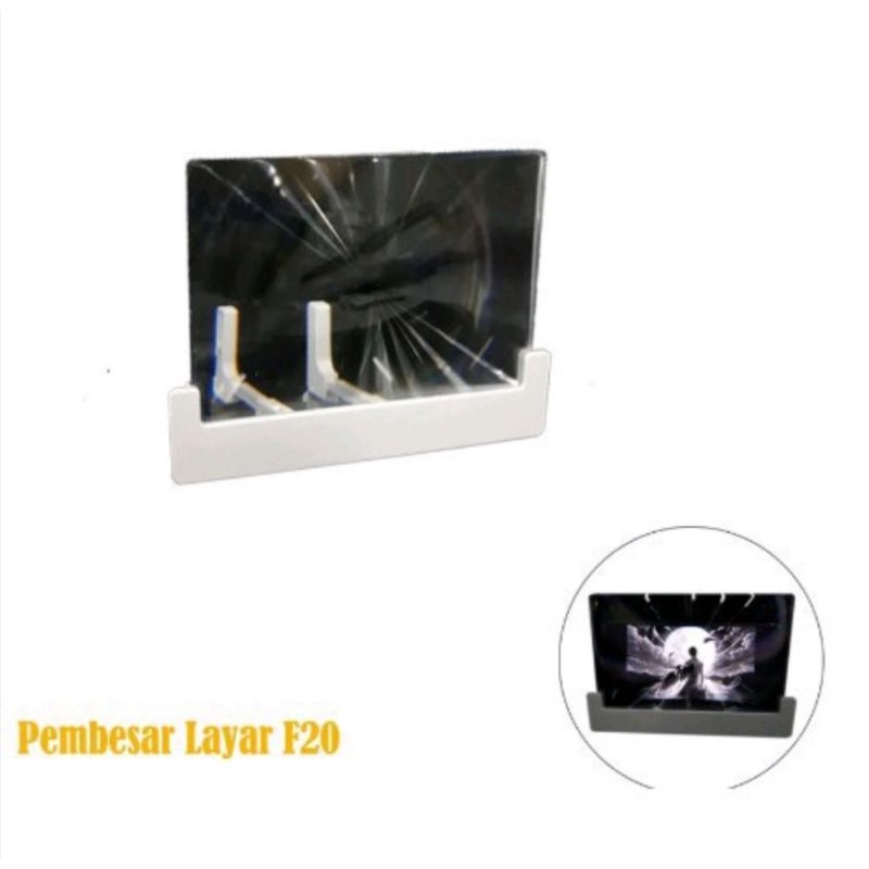 Kaca Pembesar Layar Hp F-20 3D/Enlarged Screen Layar Pembesar F-20