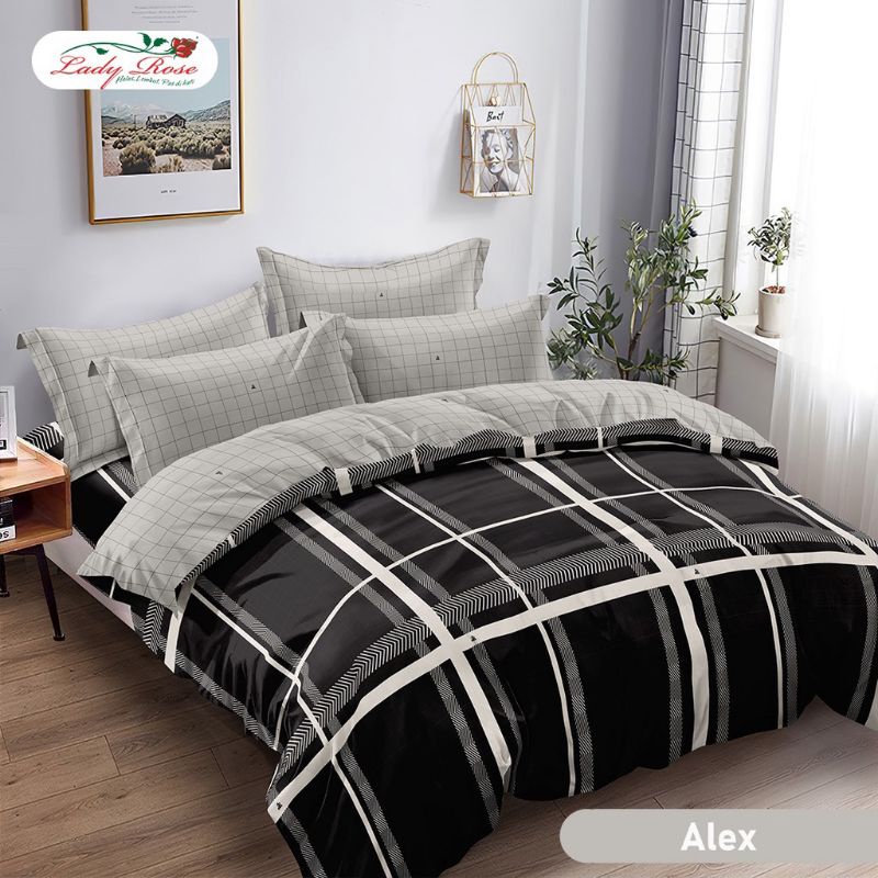 Bedcover Lady Rose 180x200 Alex / bed cover set rumbai Lady Rose King Alex