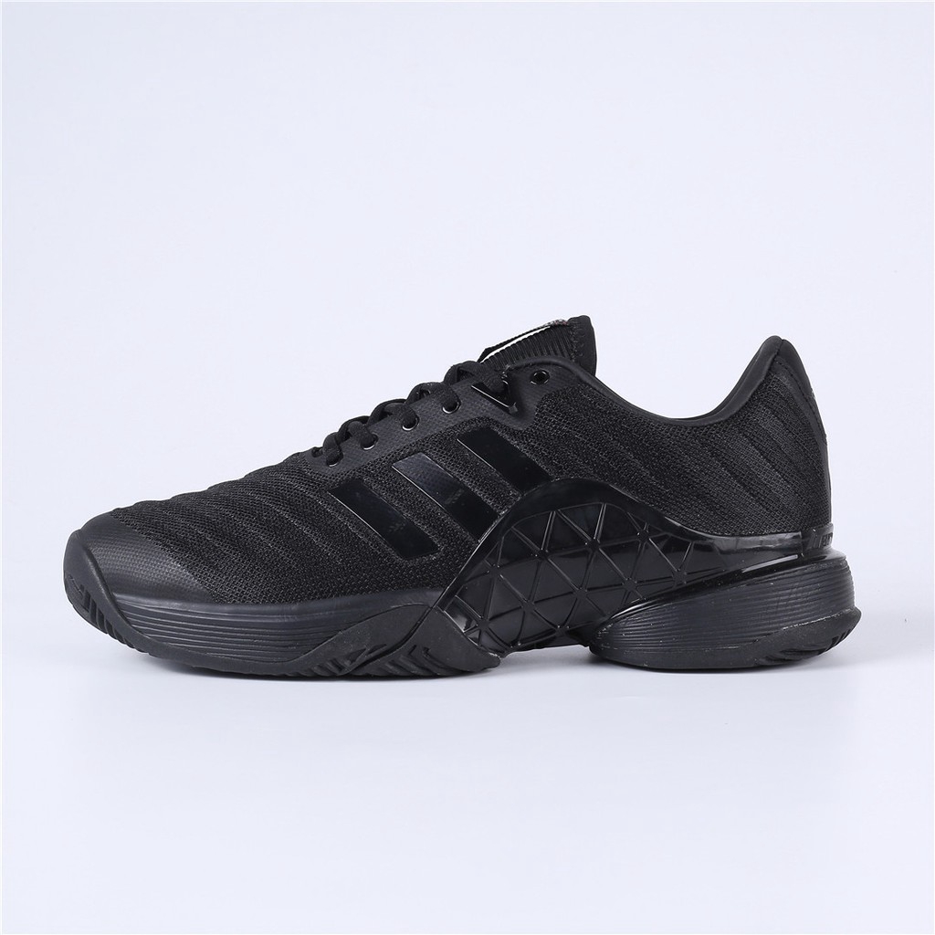 all black adidas tennis shoes