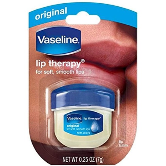 PROMO ECER!!!VASELINE LIP THERAPHY ROSY LIPS/ORIGINAL 7G PELEMBAB BIBIR