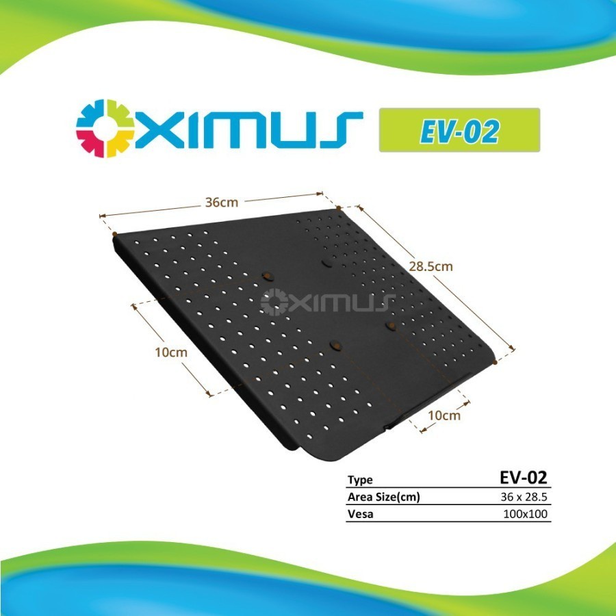 OXIMUS BRACKET Steel Plate for Notebook EV-02 | By Astikom