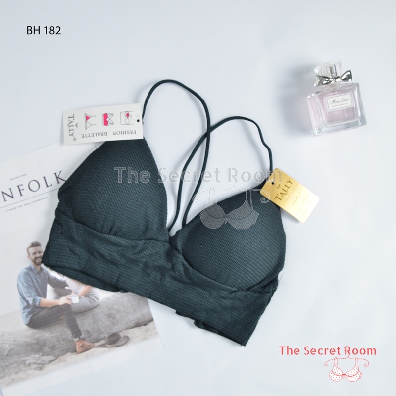 TALLY BRA BH KEMBEN BRALETTE 182 I FREE SIZE I BAHAN RAJUT I CUP B