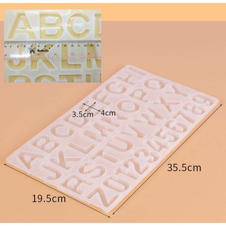 Cetakan Huruf dan Angka Ukuran besar Cetakan resin clay Cetakan Huruf dan Angka Ukuran besar Cetakan resin clay