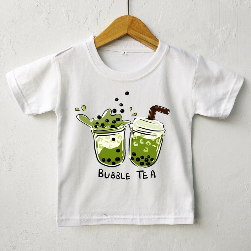 Kaos anak Bubble tea BOBA 2