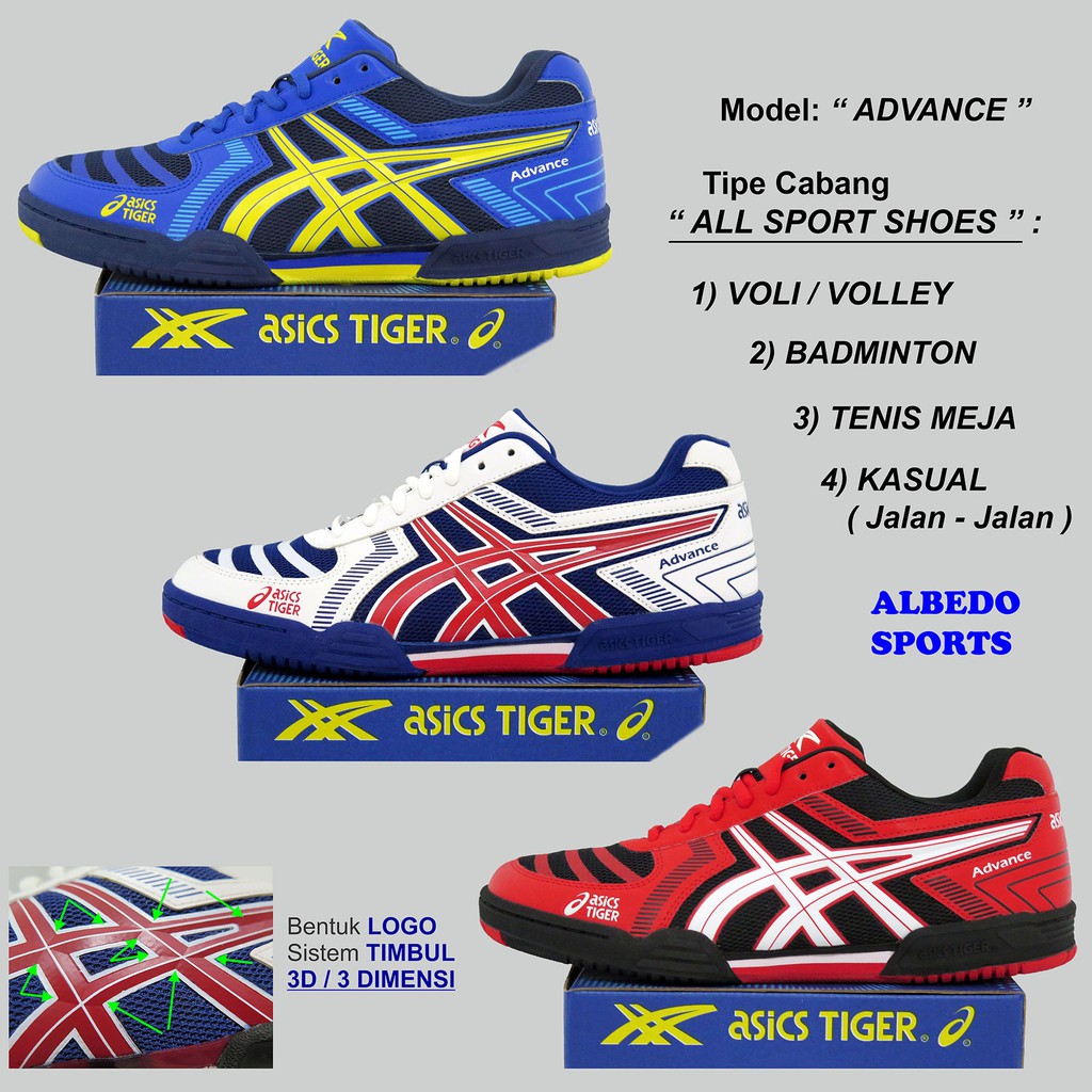 Sepatu Volly Asics Gel Volley Elite Putih Shopee Indonesia