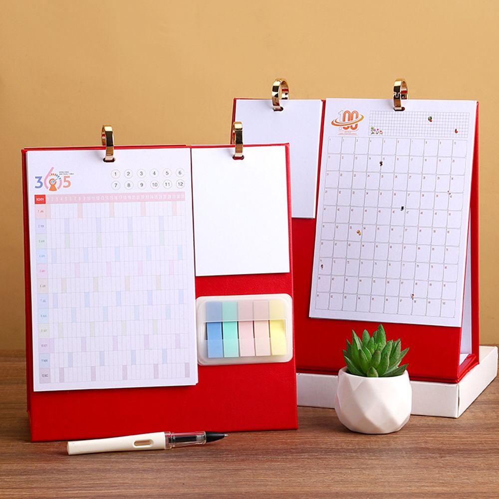 Mxbeauty 2023kalender Desktop Multifungsi Rabit Memo Pad Notepad Dekorasi Rumah Kalender Berdiri Dengan Planner Sticky Notes