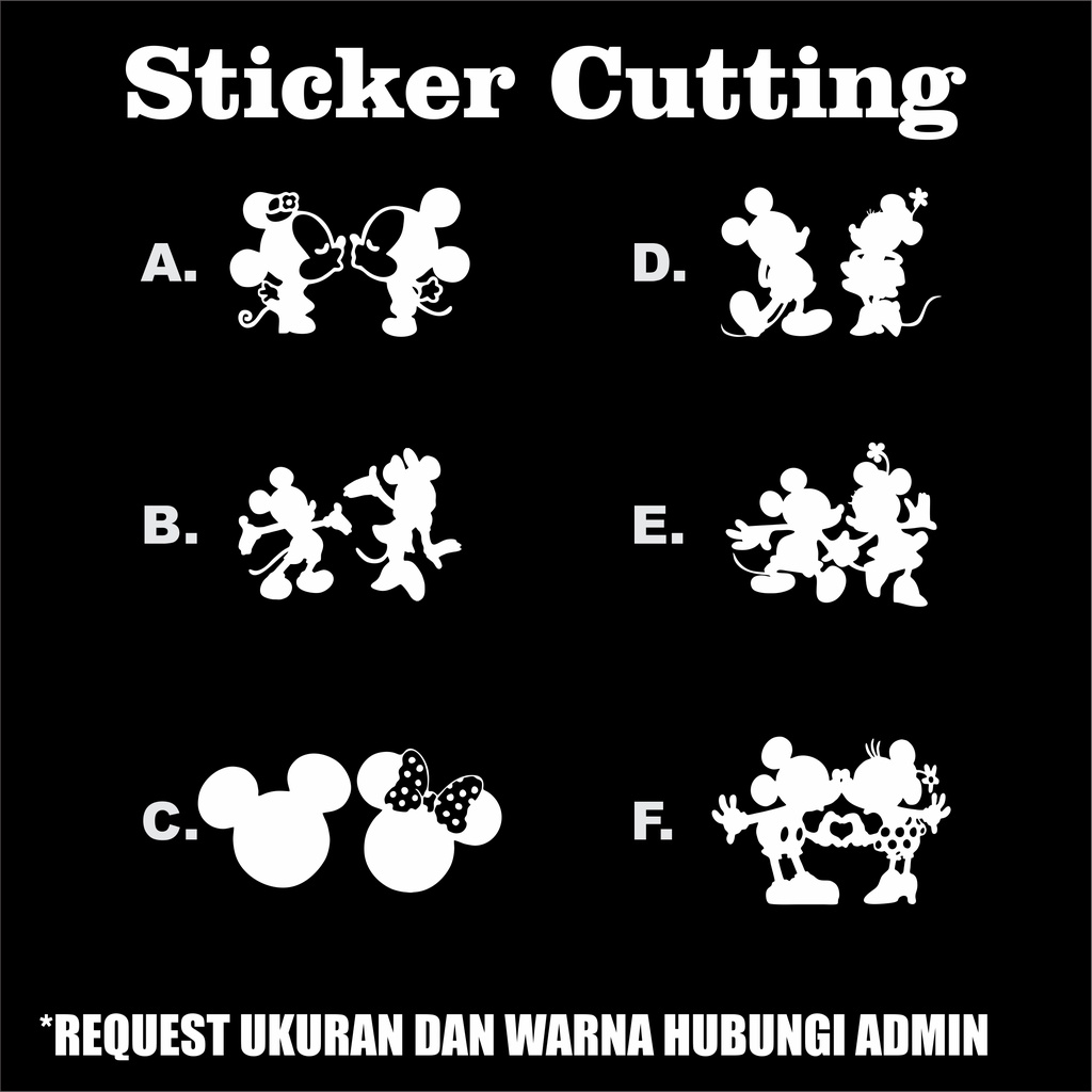 Sticker Cutting Walt Disney