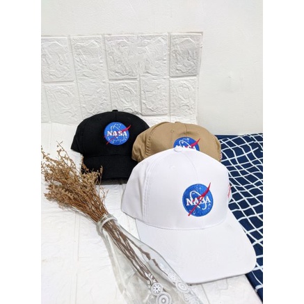 TOPI BASEBALL BORDIR CAP NASA/TOPI PRIA MURAH & BERKUALITAS CAPS NASA