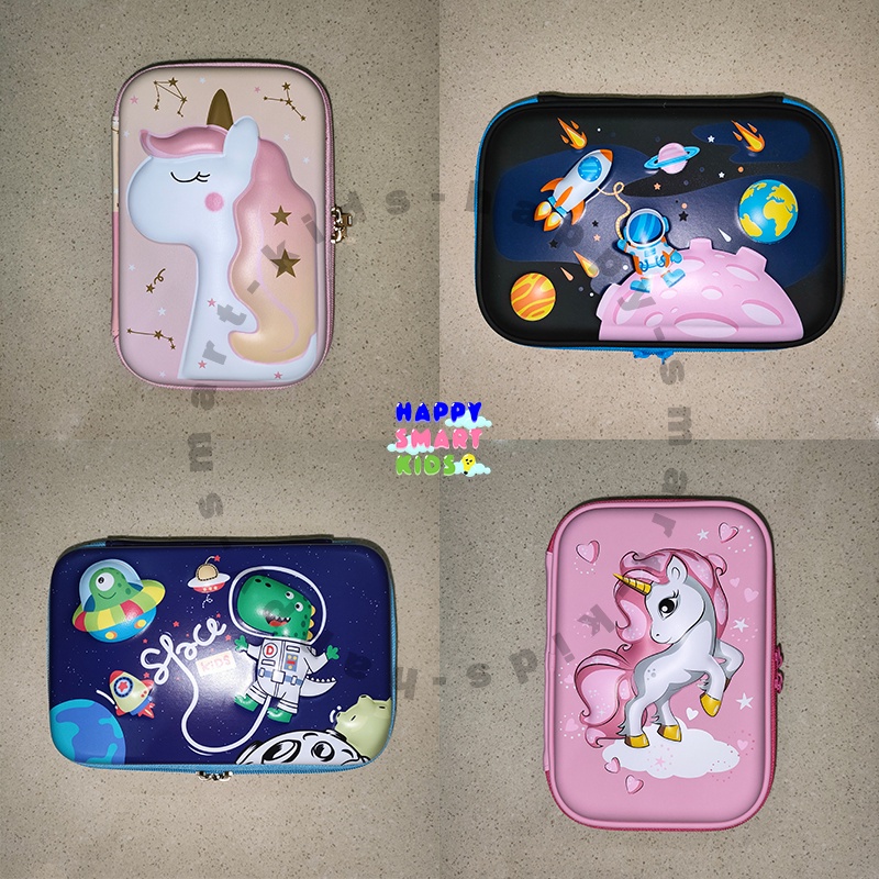 

Kotak Pensil Anak Besar Ringan Tahan Air Tahan Banting Hardcase 3D