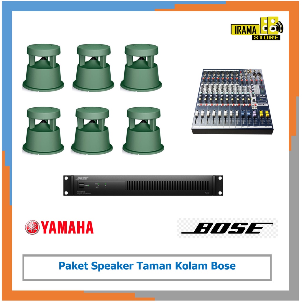 Paket Speaker Taman Kolam Bose