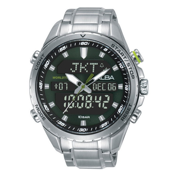 Alba Sign A AG4063X1 Analog Digital Jam Tangan Pria