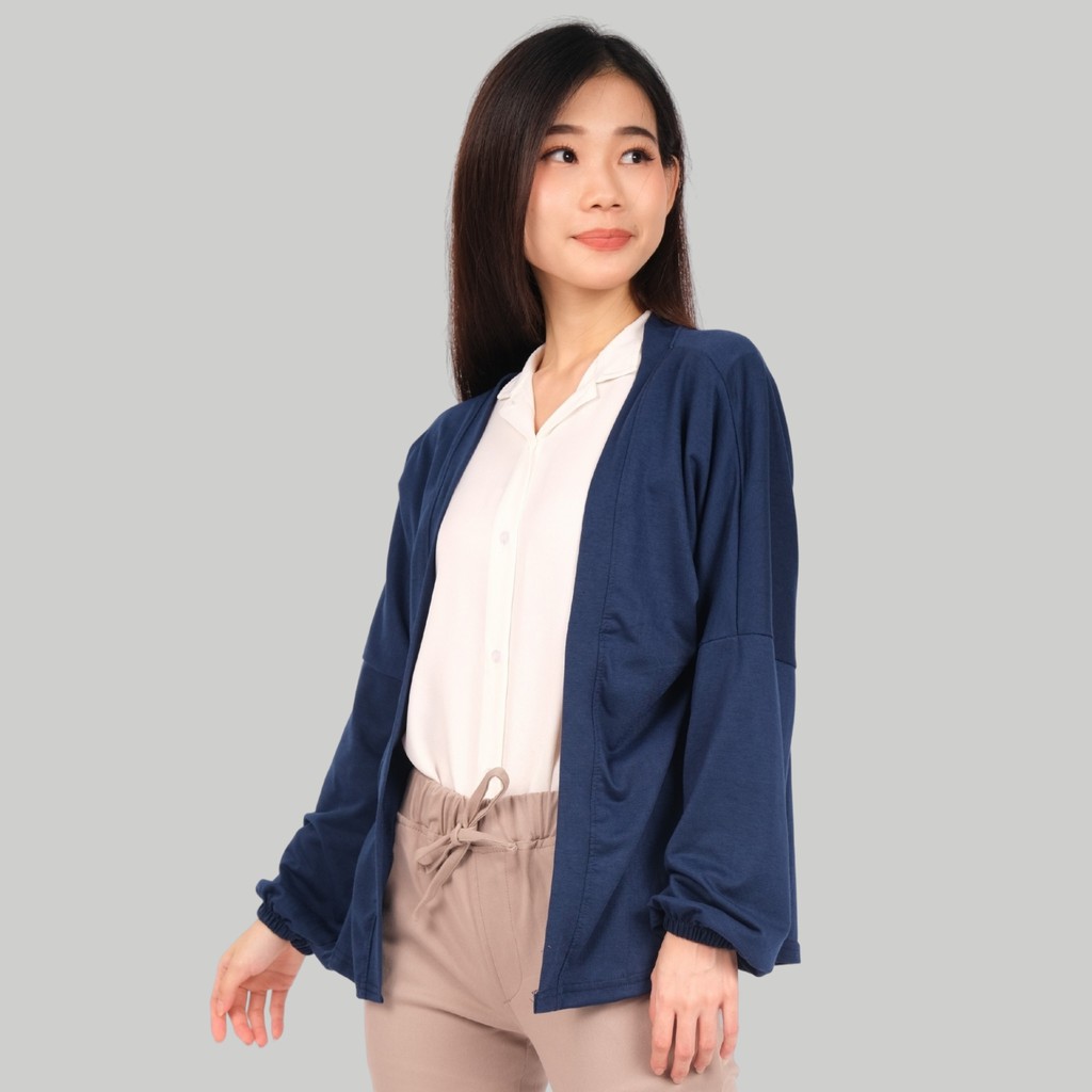 Monellina CRDIVYA Cardigan Oversize Wanita Lengan Balon-3