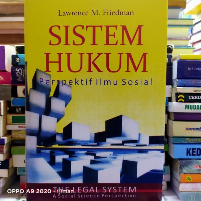 Buku Sistem Hukum Perspektif Ilmu Sosial by Lawrence,M Friedman TERUJI