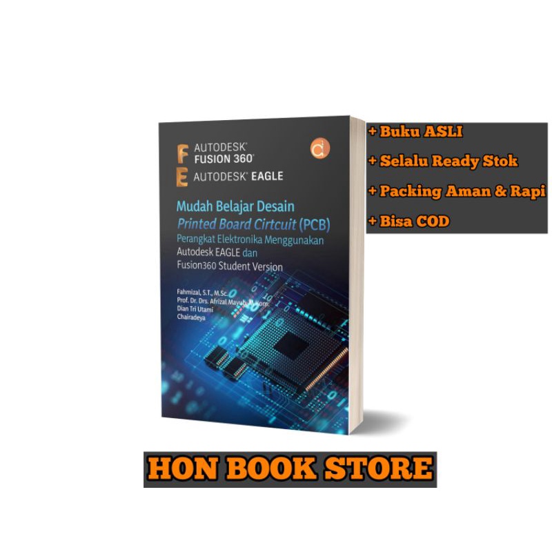 Jual Buku Mudah Belajar Desain Printed Board Cirtcuit (PCB) Perangkat