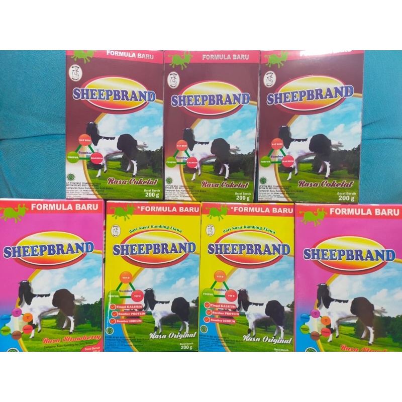 

SUSU KAMBING SHEEPBRAND KOTAK 200 GRAM