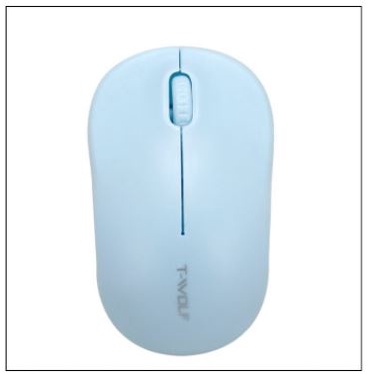 Mouse wireless t-wolf usb 2.4ghz 1000dpi optical for office gaming pc laptop q4 - twolf q-4