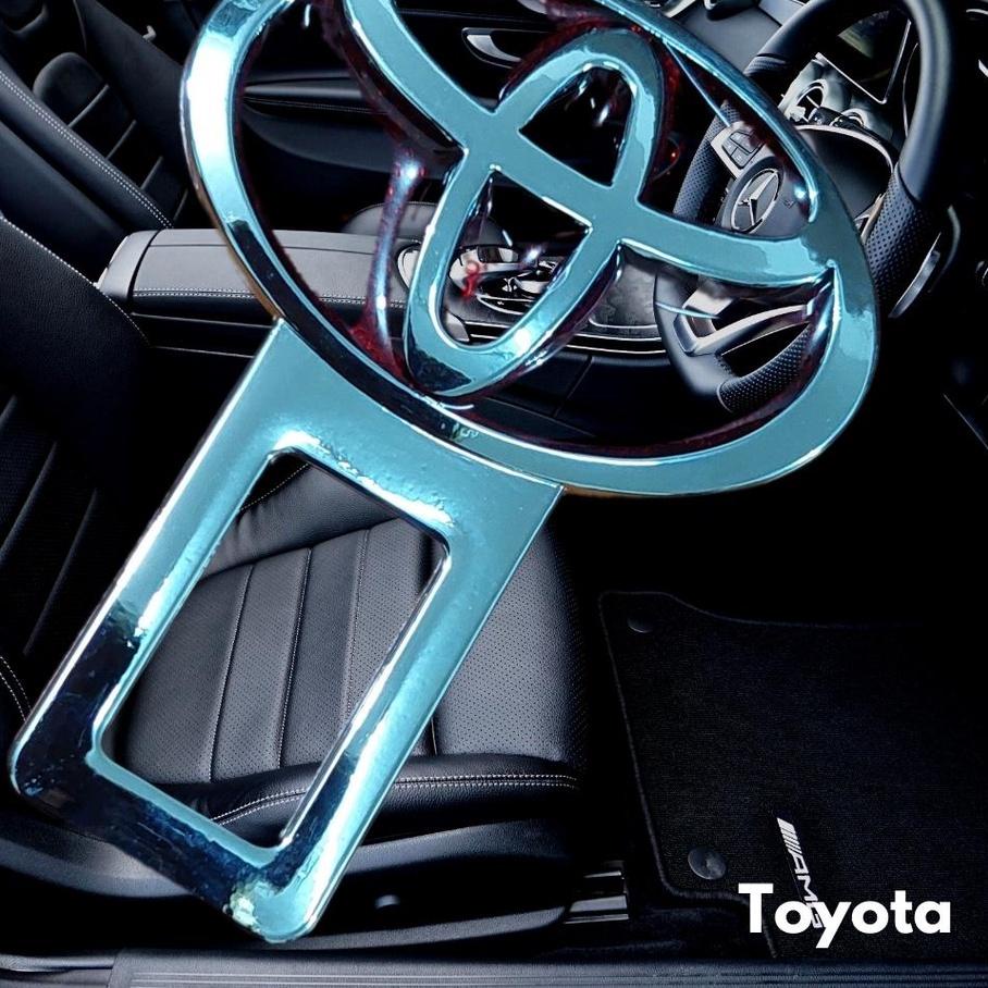 ➥ Colokan Seat Safety Belt Tusukan Seatbelt Sabuk Mobil Alarm Buzzer Buckle Stopper Stoper UNIVERSAL Logo Toyota Honda Mitsubishi ✸